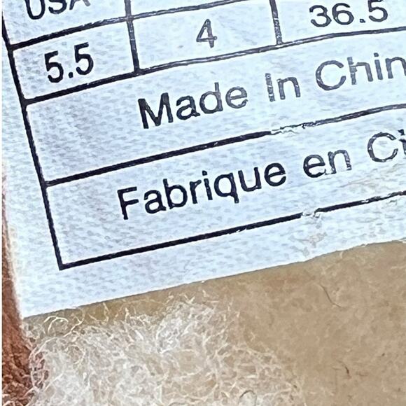 UGG Women’s Blayre II Brown Leather Cuffed Winter Boot Size US 5.5 - Picture 10 of 10